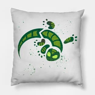 Rusty Gecko Pillow