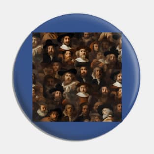 Rembrandt Paintings Mashup Pin