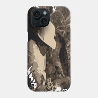 The chiseling man Phone Case