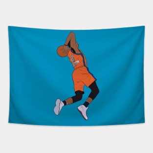 Russell Westbrook Tomahawk Tapestry