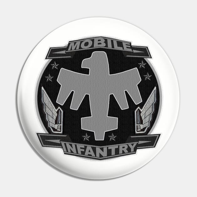 Mobile Infantry Pin by PopCultureShirts