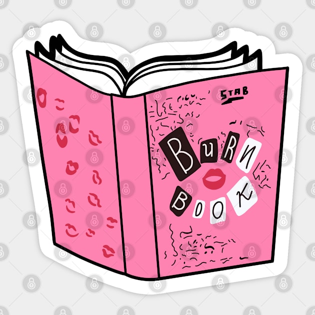 Burn Book - Mean Girls - Sticker