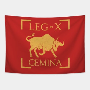 Legio X Gemina Bull Emblem Roman Legion Tapestry