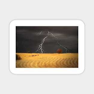 Summer Storm - Mine Road, Kanmantoo, South Australia Magnet