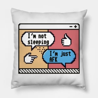 Pixelated Chatter: The AFK Confession Pillow