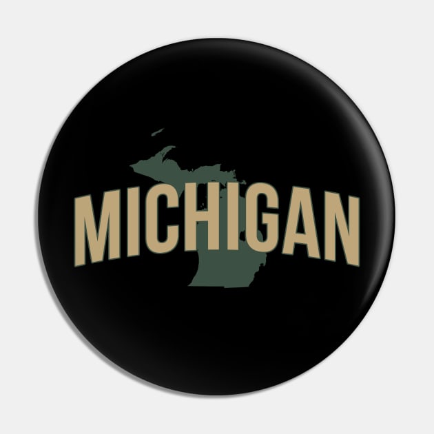 michigan Pin by Novel_Designs