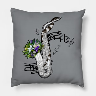 Jazz, Flora and Snake Pillow