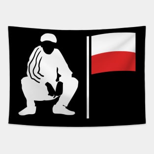 Polish slav squat Tapestry