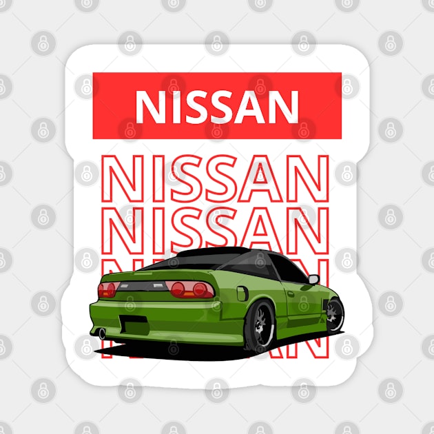 nissan 200sx Magnet by artoriaa