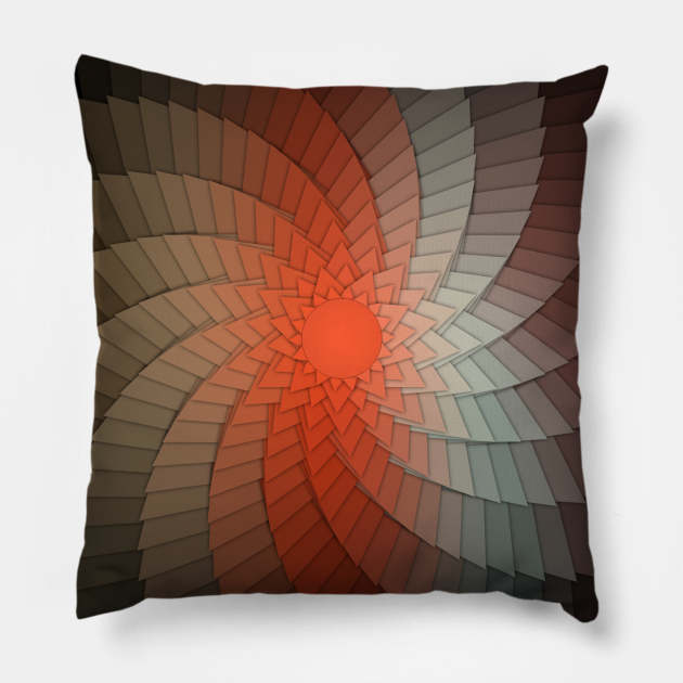 spiral Pillow by Wavey's