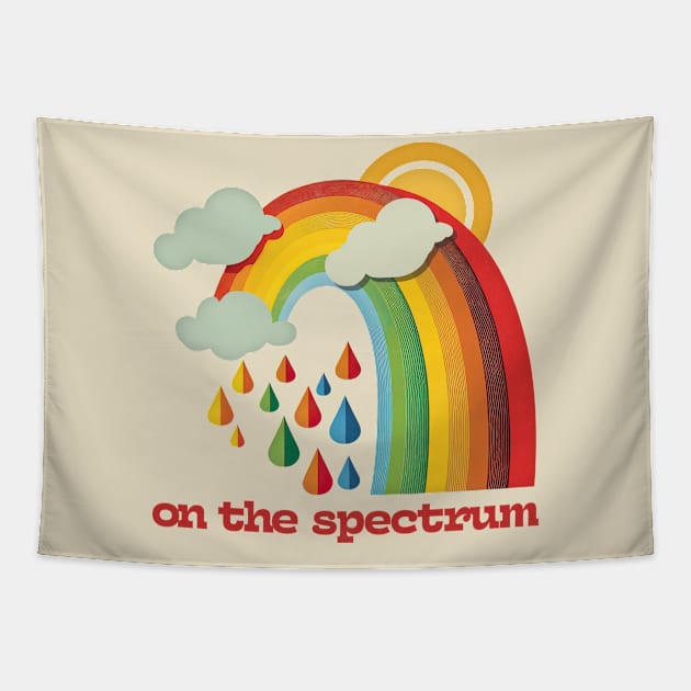 On The Spectrum Tapestry by DankFutura