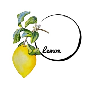 lemon in a circle T-Shirt