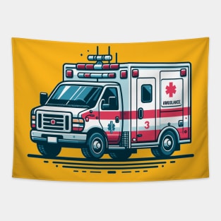 Ambulance Tapestry