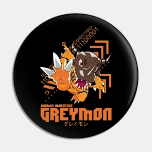 digimon adventure greymon Pin