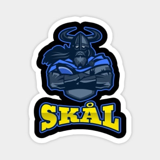 Swedish Viking Skål Magnet