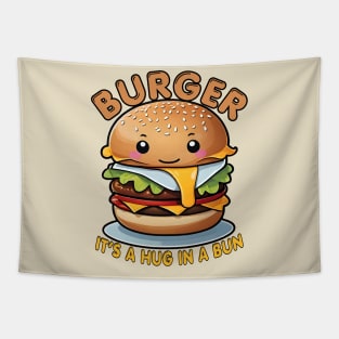 Comfort Food-Burger Lover Tapestry