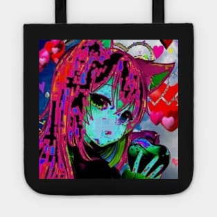 cat girl glitch ☆ Tote