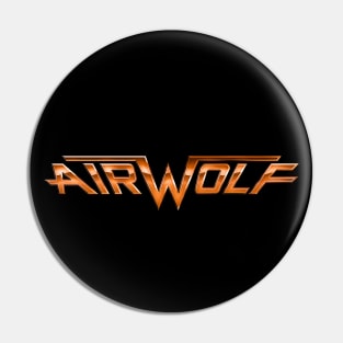 Airwolf // 80s Style Fan Art Design Pin