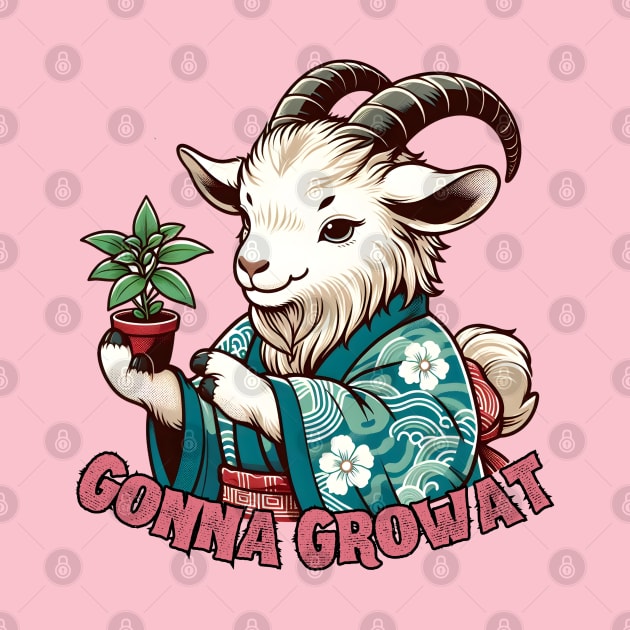 Goat botanist by Japanese Fever