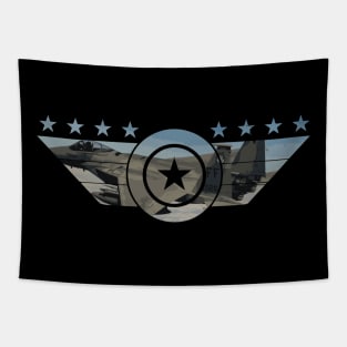 Fighter jet Tapestry