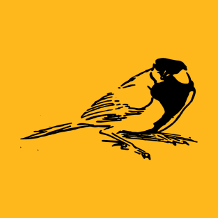 Chickadee Sparrow Bird T-Shirt