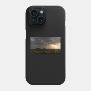 Summer Storm, Glasshouse Mountains Queensland Phone Case