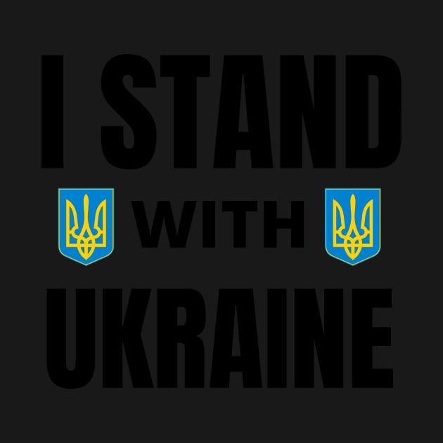 I Stand With Ukraine by yassinebd