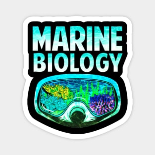 Awesome Marine Biology Underwater Biologist Magnet