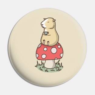 Guinea Pig Tea Time Pin