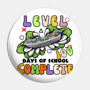 Level 100 Days Of School Unlocked Boys 100th Day Of School Pin