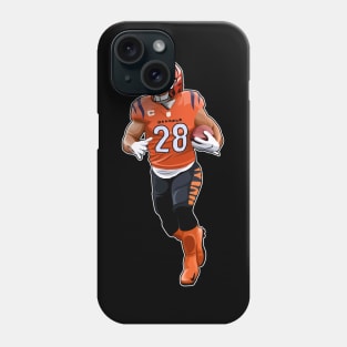 Joe Mixon #28 Runs The Ball Phone Case