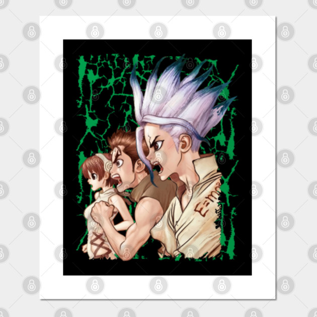 Dr Stone 02 Dr Stone Posters And Art Prints Teepublic