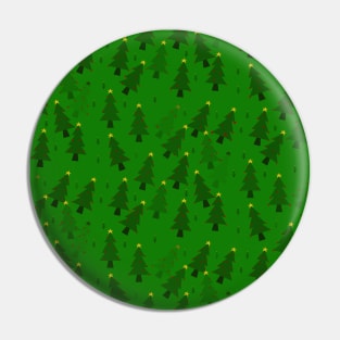 Christmas tree pattern Pin