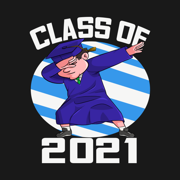 Class of 2021 Graduation Dabbing Dance Boy by Noseking