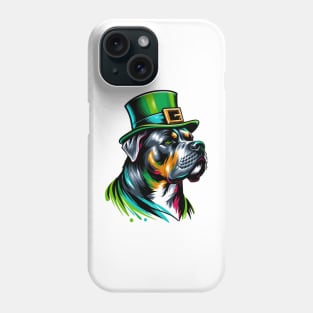 Perro de Presa Canario Celebrates Saint Patrick's Day Phone Case