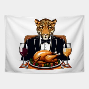 Leopard Thanksgiving Tapestry