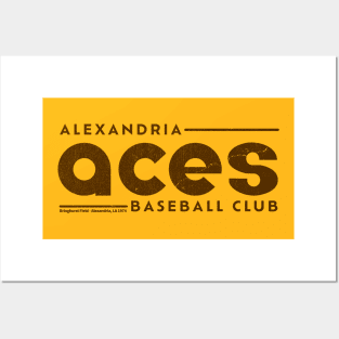 Defunct Alexandria Aces Minor League Baseball 1974 T-Shirt