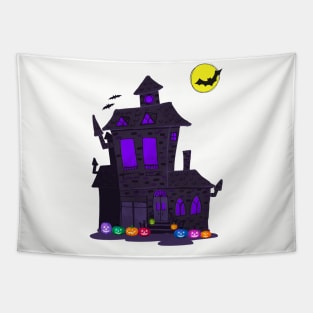 Haunted House Tapestry