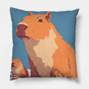 Cute Capybara Pillow