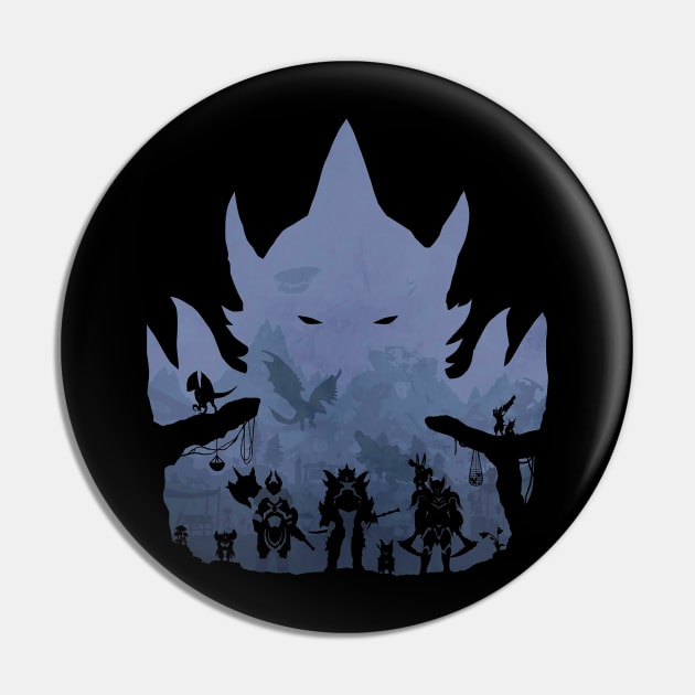 monster hunter Pin by boxermaniac