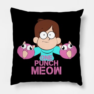 One punch meow Pillow