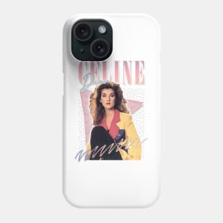 Celine Dion - 80s Aesthetic Fan Art Design Phone Case