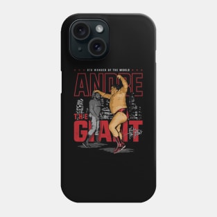 Andre The Giant Skyline Phone Case