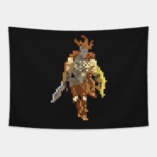 Gloomhaven Brute Pixel Design - Board Game Inspired Graphic - Tabletop Gaming Tapestry