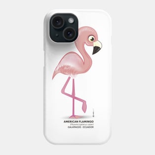 American Flamingo Bird Phone Case