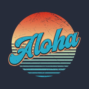 Aloha Retro Vintage Hawaii T-Shirt