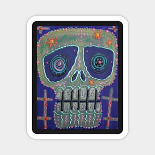 Candy Sugar Skull Magnet