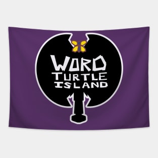 Word Turtle Island - Lexicon Axe Tapestry