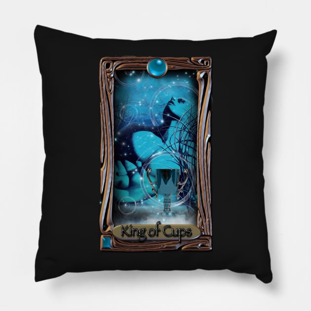 King of Cups Pillow by TinBennu