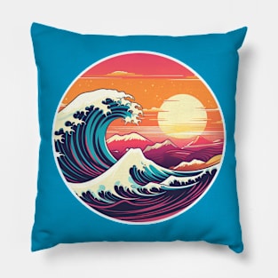 Retrowave 07 Pillow